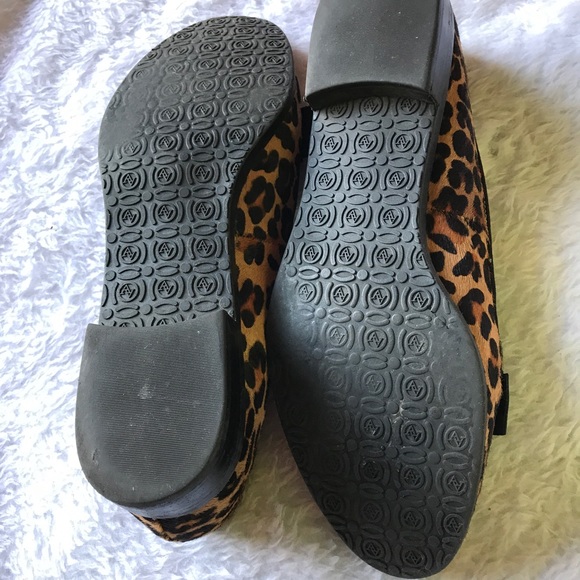 Leopard print w/grosgrain bow hairlike material - Picture 6 of 8